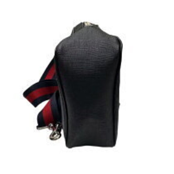 Gucci GG Supreme Spring Bag black leather body - Picture 4 of 11